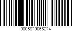 Código de barras (EAN, GTIN, SKU, ISBN): '0885978866274'