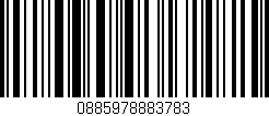 Código de barras (EAN, GTIN, SKU, ISBN): '0885978883783'