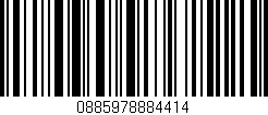 Código de barras (EAN, GTIN, SKU, ISBN): '0885978884414'