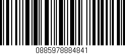 Código de barras (EAN, GTIN, SKU, ISBN): '0885978884841'