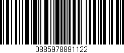 Código de barras (EAN, GTIN, SKU, ISBN): '0885978891122'