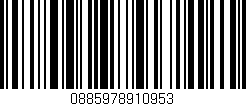 Código de barras (EAN, GTIN, SKU, ISBN): '0885978910953'