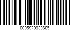 Código de barras (EAN, GTIN, SKU, ISBN): '0885978938605'