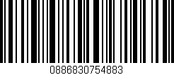 Código de barras (EAN, GTIN, SKU, ISBN): '0886830754883'