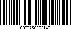 Código de barras (EAN, GTIN, SKU, ISBN): '0887758073148'