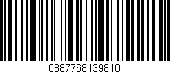Código de barras (EAN, GTIN, SKU, ISBN): '0887768139810'