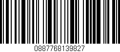 Código de barras (EAN, GTIN, SKU, ISBN): '0887768139827'