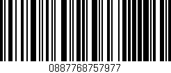 Código de barras (EAN, GTIN, SKU, ISBN): '0887768757977'