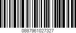 Código de barras (EAN, GTIN, SKU, ISBN): '0887961027327'