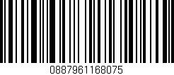 Código de barras (EAN, GTIN, SKU, ISBN): '0887961168075'