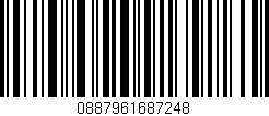 Código de barras (EAN, GTIN, SKU, ISBN): '0887961687248'