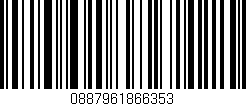 Código de barras (EAN, GTIN, SKU, ISBN): '0887961866353'