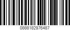 Código de barras (EAN, GTIN, SKU, ISBN): '0888182976487'