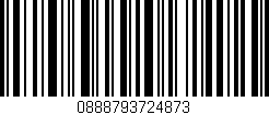 Código de barras (EAN, GTIN, SKU, ISBN): '0888793724873'