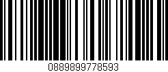 Código de barras (EAN, GTIN, SKU, ISBN): '0889899778593'