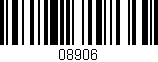 Código de barras (EAN, GTIN, SKU, ISBN): '08906'