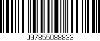 Código de barras (EAN, GTIN, SKU, ISBN): '097855088833'