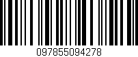 Código de barras (EAN, GTIN, SKU, ISBN): '097855094278'
