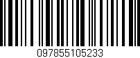 Código de barras (EAN, GTIN, SKU, ISBN): '097855105233'