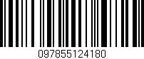 Código de barras (EAN, GTIN, SKU, ISBN): '097855124180'
