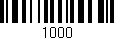 Código de barras (EAN, GTIN, SKU, ISBN): '1000'