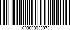 Código de barras (EAN, GTIN, SKU, ISBN): '1000000033373'