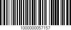 Código de barras (EAN, GTIN, SKU, ISBN): '1000000057157'