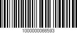 Código de barras (EAN, GTIN, SKU, ISBN): '1000000066593'