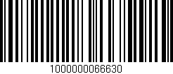 Código de barras (EAN, GTIN, SKU, ISBN): '1000000066630'