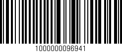 Código de barras (EAN, GTIN, SKU, ISBN): '1000000096941'