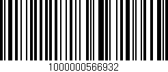 Código de barras (EAN, GTIN, SKU, ISBN): '1000000566932'