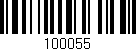 Código de barras (EAN, GTIN, SKU, ISBN): '100055'