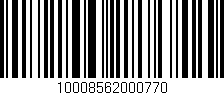 Código de barras (EAN, GTIN, SKU, ISBN): '10008562000770'