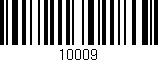 Código de barras (EAN, GTIN, SKU, ISBN): '10009'