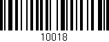 Código de barras (EAN, GTIN, SKU, ISBN): '10018'
