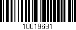 Código de barras (EAN, GTIN, SKU, ISBN): '10019691'