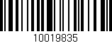 Código de barras (EAN, GTIN, SKU, ISBN): '10019835'