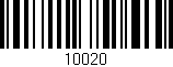 Código de barras (EAN, GTIN, SKU, ISBN): '10020'