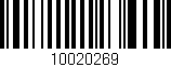Código de barras (EAN, GTIN, SKU, ISBN): '10020269'