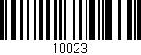Código de barras (EAN, GTIN, SKU, ISBN): '10023'