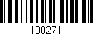 Código de barras (EAN, GTIN, SKU, ISBN): '100271'