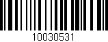 Código de barras (EAN, GTIN, SKU, ISBN): '10030531'