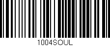 Código de barras (EAN, GTIN, SKU, ISBN): '1004SOUL'