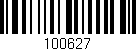 Código de barras (EAN, GTIN, SKU, ISBN): '100627'