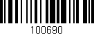 Código de barras (EAN, GTIN, SKU, ISBN): '100690'