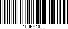 Código de barras (EAN, GTIN, SKU, ISBN): '1006SOUL'