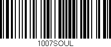 Código de barras (EAN, GTIN, SKU, ISBN): '1007SOUL'