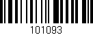 Código de barras (EAN, GTIN, SKU, ISBN): '101093'