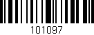 Código de barras (EAN, GTIN, SKU, ISBN): '101097'