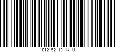 Código de barras (EAN, GTIN, SKU, ISBN): '1012152_18_14_U'